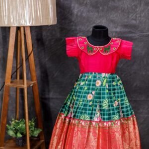 Pichwai design frock