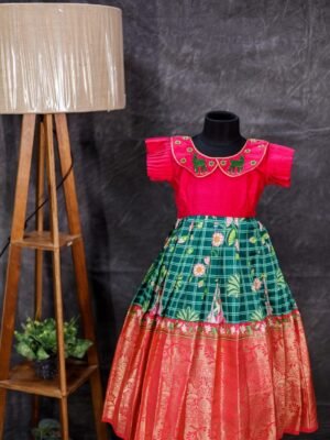 Pichwai design frock
