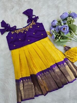 Semi Kanchi Pattu Lehanga