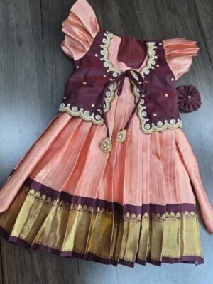 Semi Banarasi Kanchi Pattu Lehanga