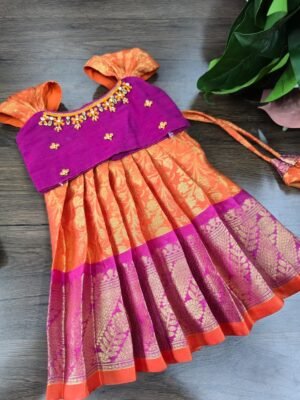 Cora Tissue Lehanga Set