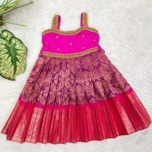 Kupadampattu Fabric Full Frock