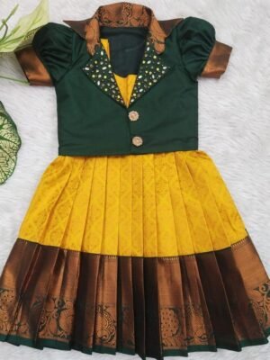 Semi Banarasi Body Frock