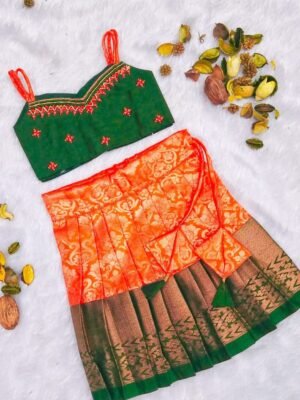 Semi Kanchi Pattu Lehanga
