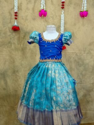 Tissue Banarasi lehenga