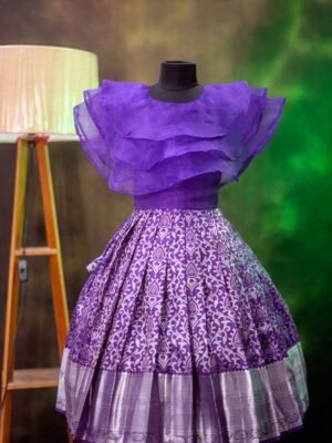 Kanchi Pattu Lehenga Set