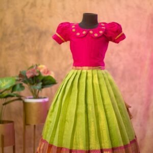 Tissue Banarasi lehenga