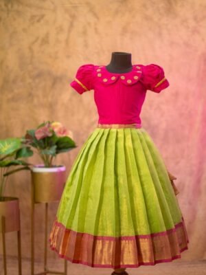 Tissue Banarasi lehenga