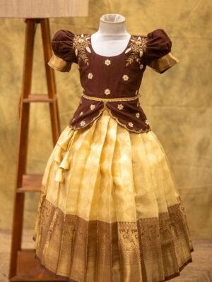 Premium Tissue Banarasi lehanga