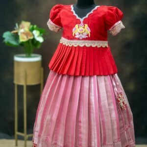 Tissue Banarasi lehenga set