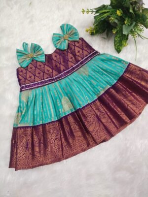 KUMBAKONAM SOFT SILK FROCK