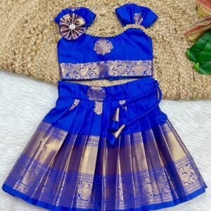 Kumbakonam Soft Silk Lehenga with Designer Top