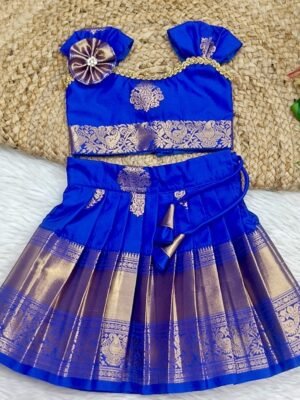 Kumbakonam Soft Silk Lehenga with Designer Top